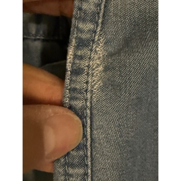 Zenana Shorts Women’s Size L Ruffles Paper Bag Waist 100% Lyocell Relaxed - Picture 3 of 3